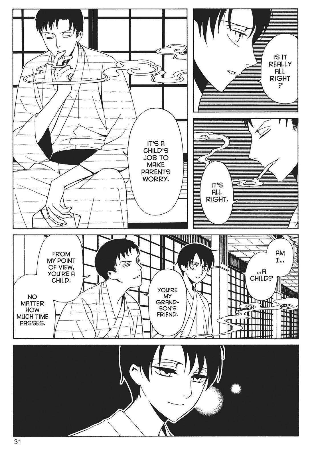 Read xxxHOLiC Rei chapter 0 image 30 on Lezhin