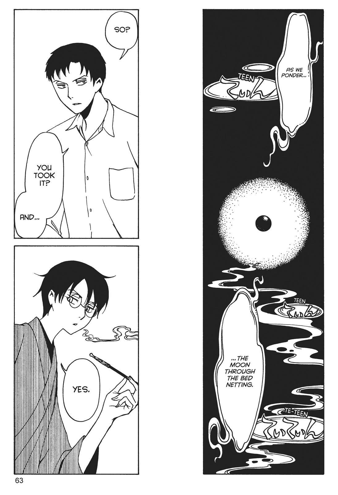 Read xxxHOLiC Rei chapter 0 image 62 on Lezhin