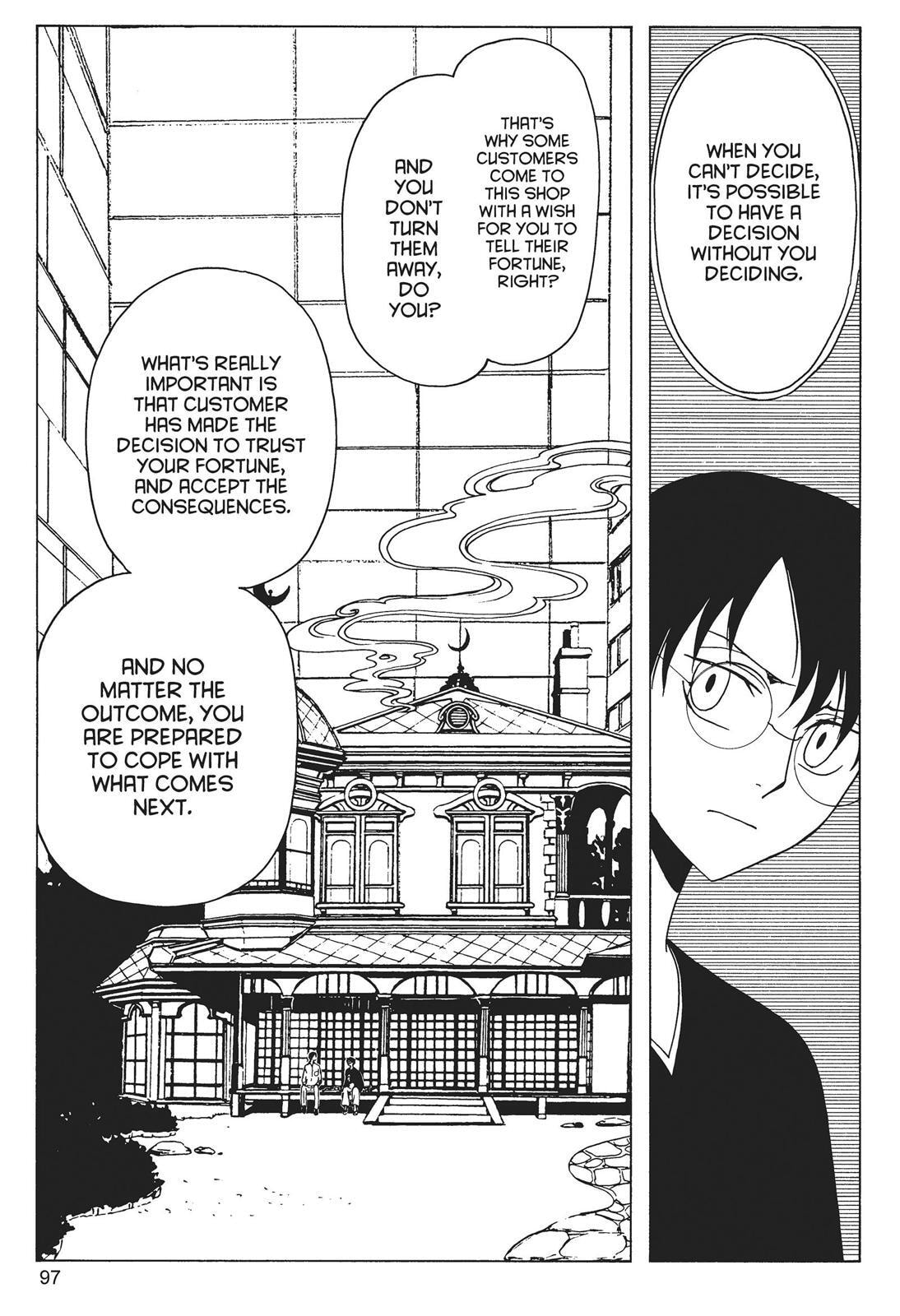 Read xxxHOLiC Rei chapter 0 image 96 on Lezhin