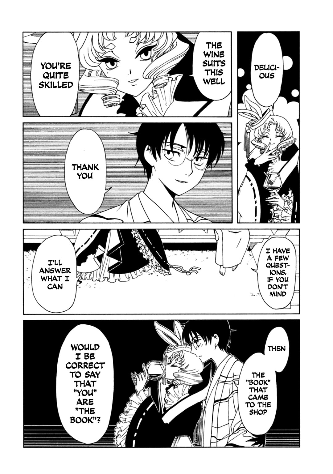 Read xxxHOLiC Rei chapter 60 image 7 on Lezhin