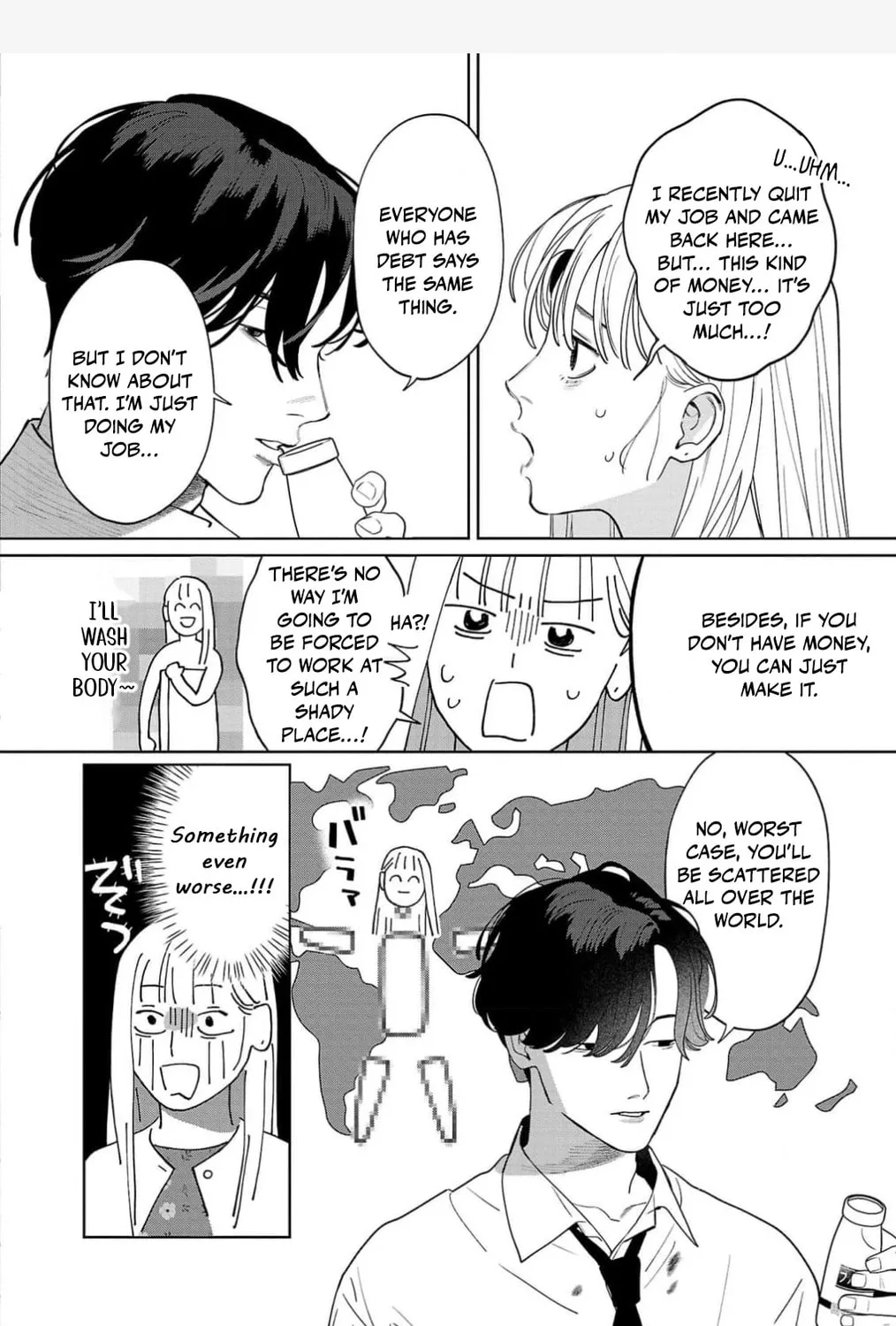 Yakuza ni Ofuro de Hatarakasaretemasu. Chapter 1 page 36 - 