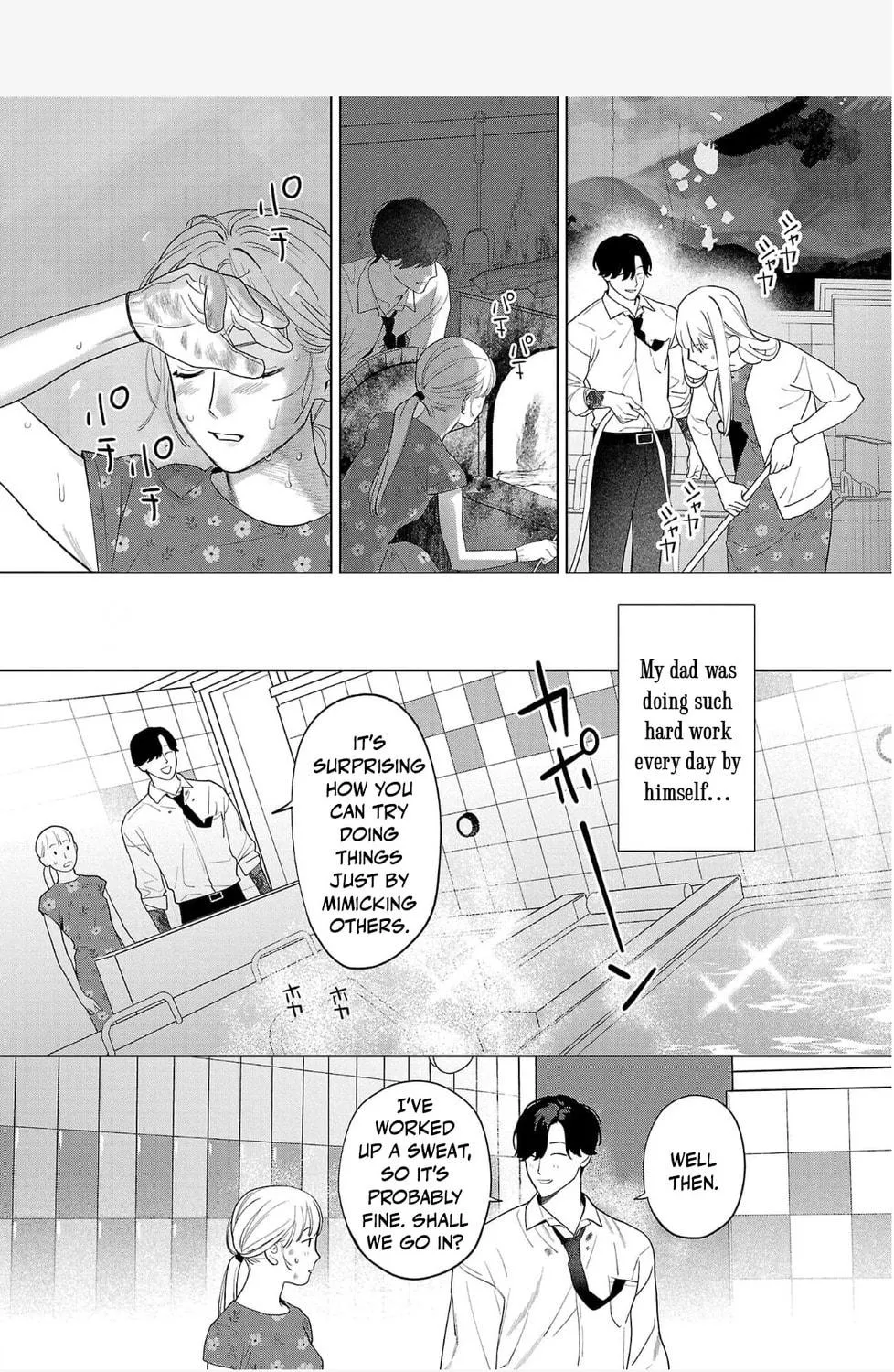 Yakuza ni Ofuro de Hatarakasaretemasu. Chapter 1 page 48 - 
