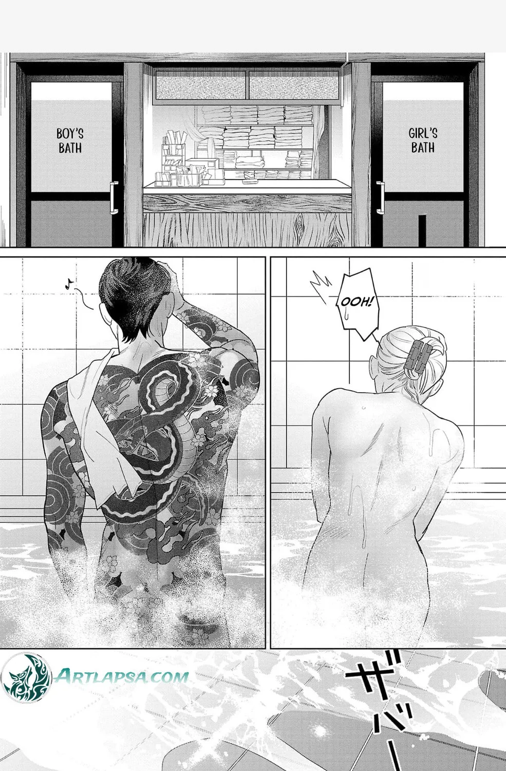 Yakuza ni Ofuro de Hatarakasaretemasu. Chapter 1 page 50 - 