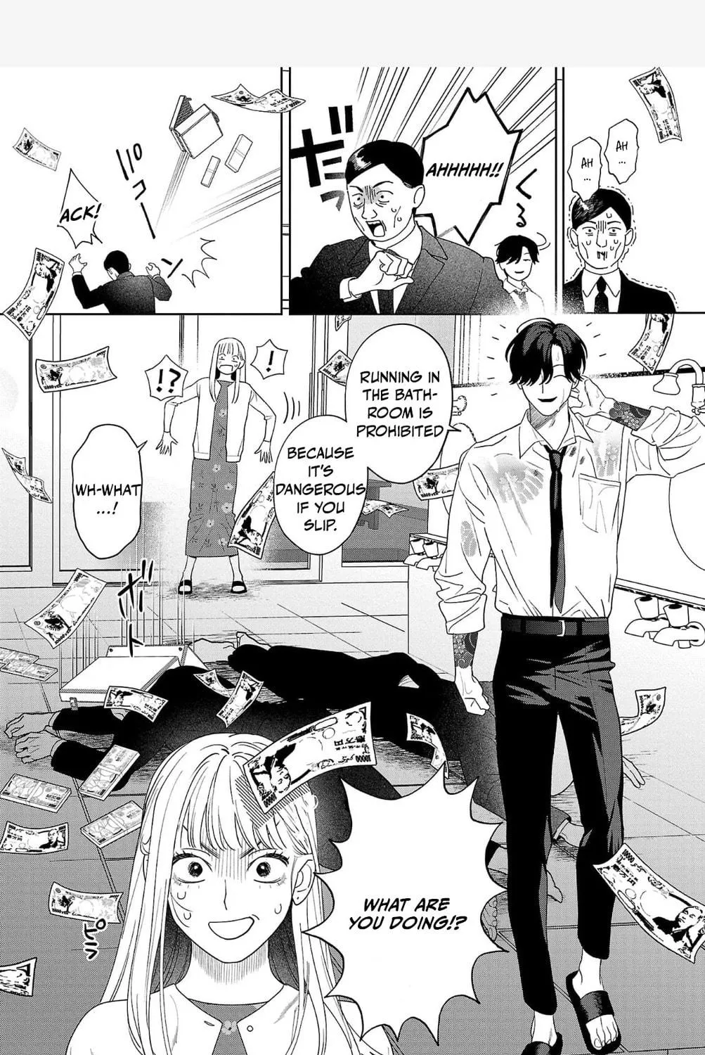 Yakuza ni Ofuro de Hatarakasaretemasu. Chapter 1 page 82 - 