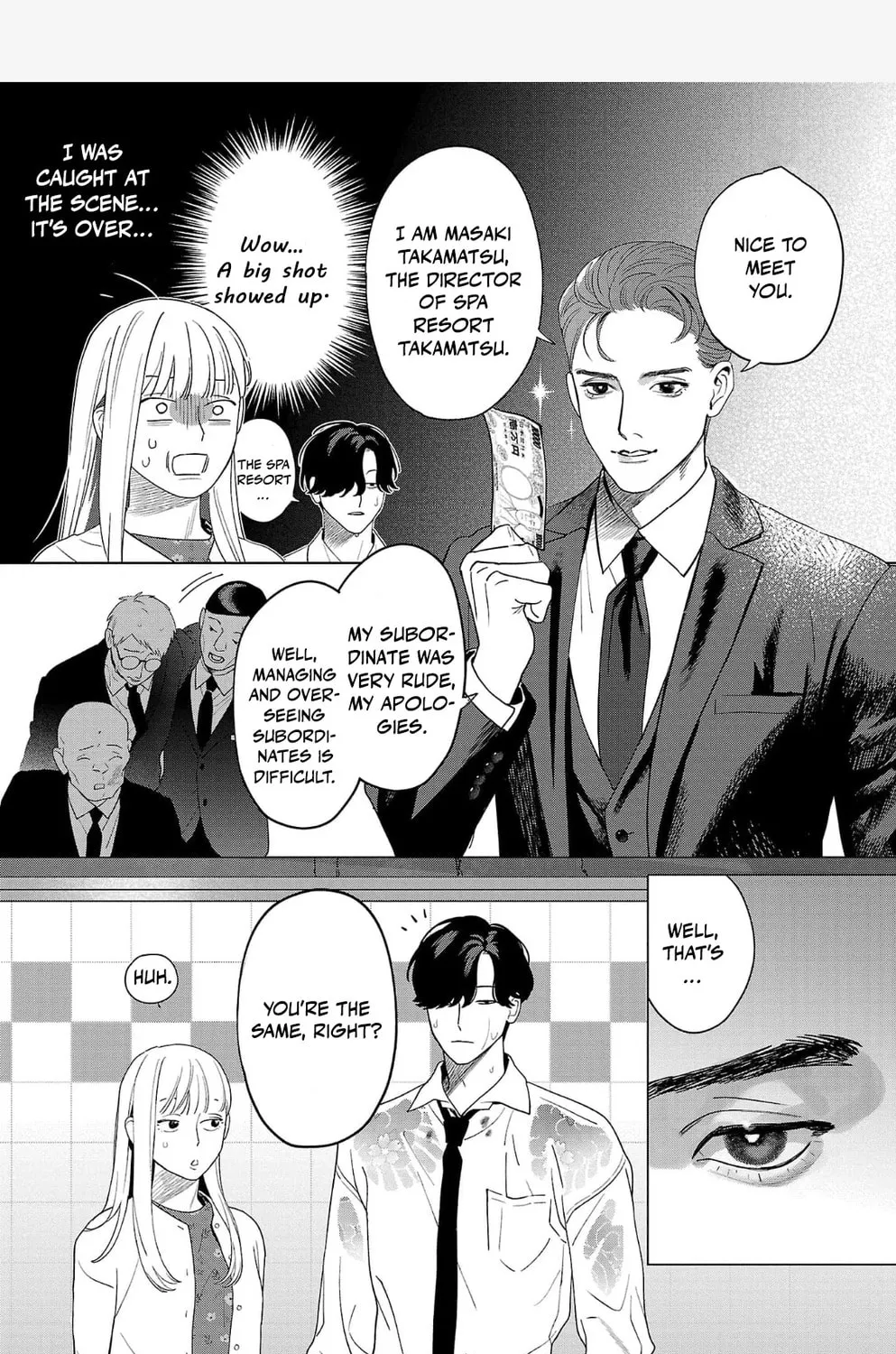 Yakuza ni Ofuro de Hatarakasaretemasu. Chapter 1 page 86 - 
