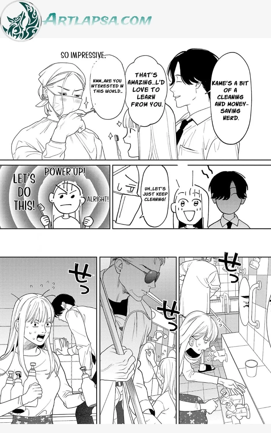 Yakuza ni Ofuro de Hatarakasaretemasu. Chapter 2 page 32 - 