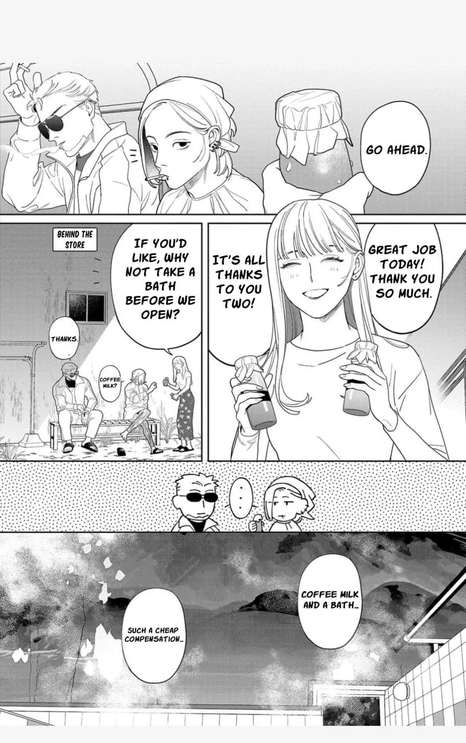 Yakuza ni Ofuro de Hatarakasaretemasu. Chapter 2 page 46 - 