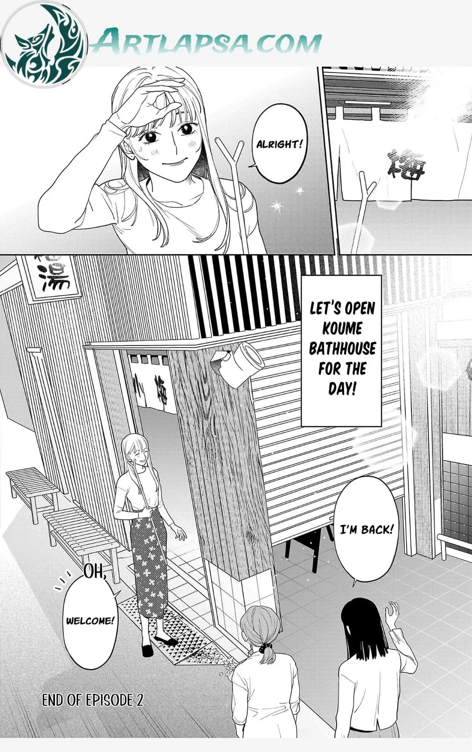 Yakuza ni Ofuro de Hatarakasaretemasu. Chapter 2 page 50 - 
