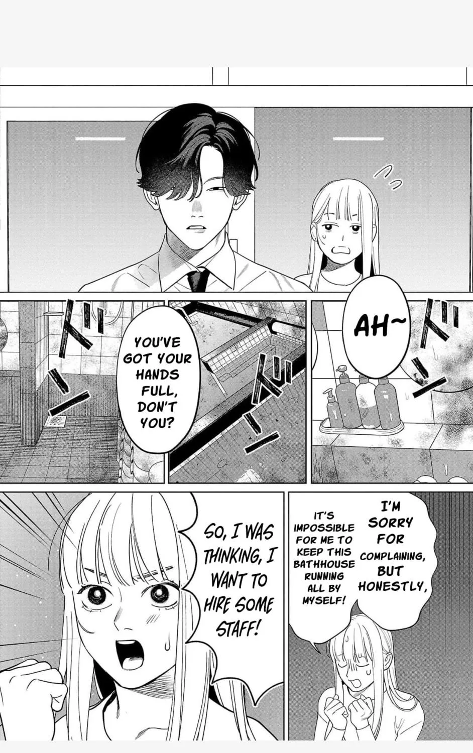 Yakuza ni Ofuro de Hatarakasaretemasu. Chapter 2 page 10 - 
