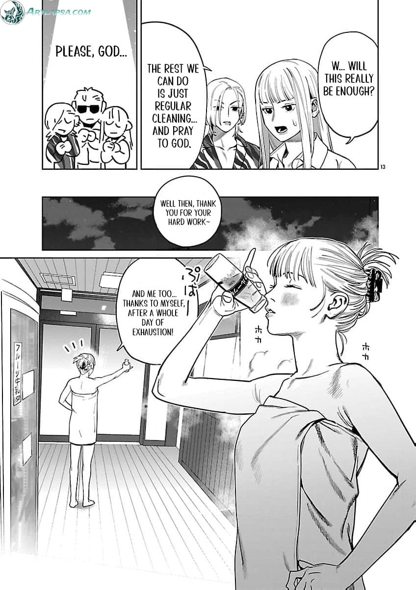 Yakuza ni Ofuro de Hatarakasaretemasu. Chapter 20 page 16 - 