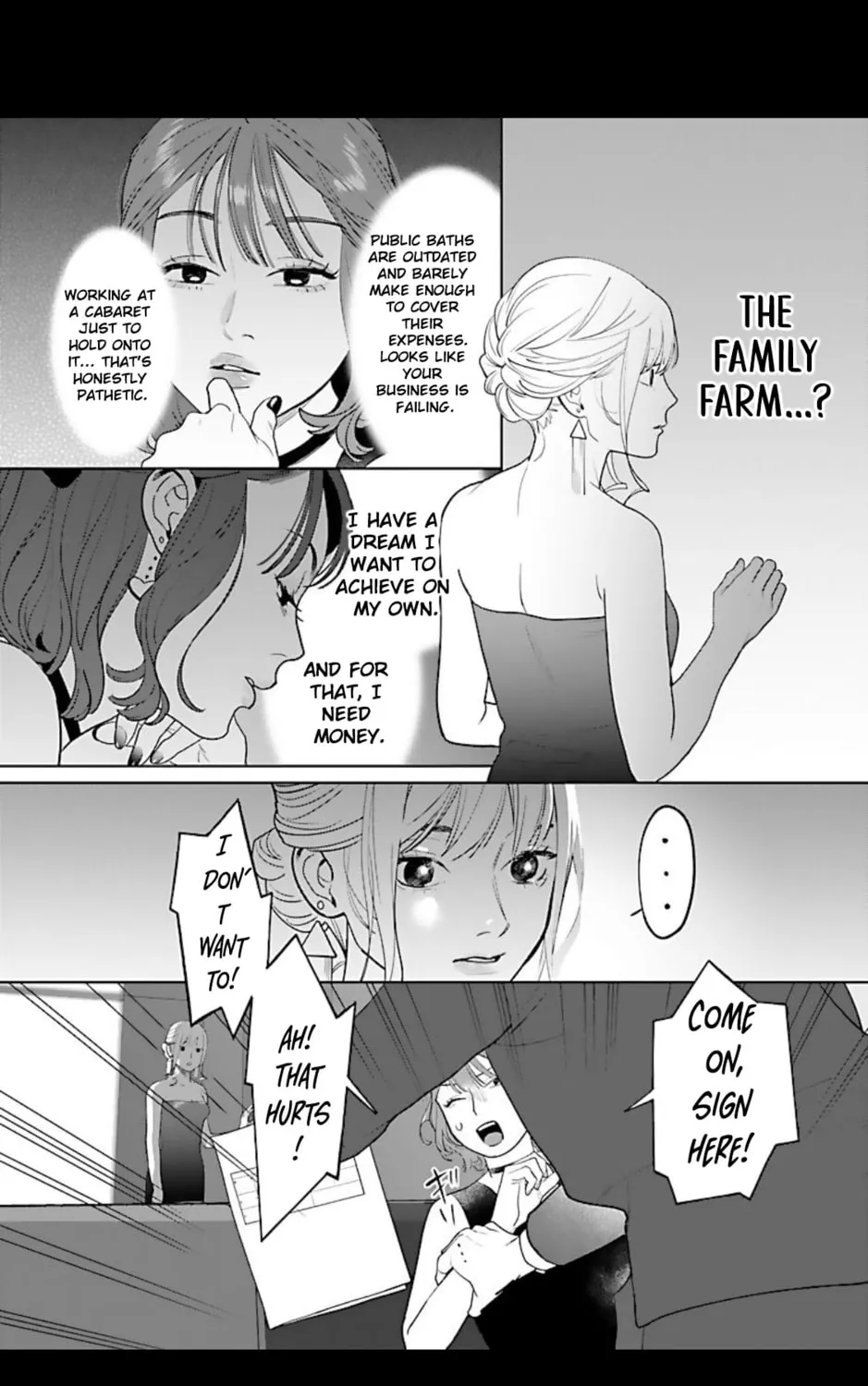 Yakuza ni Ofuro de Hatarakasaretemasu. Chapter 3 page 36 - 