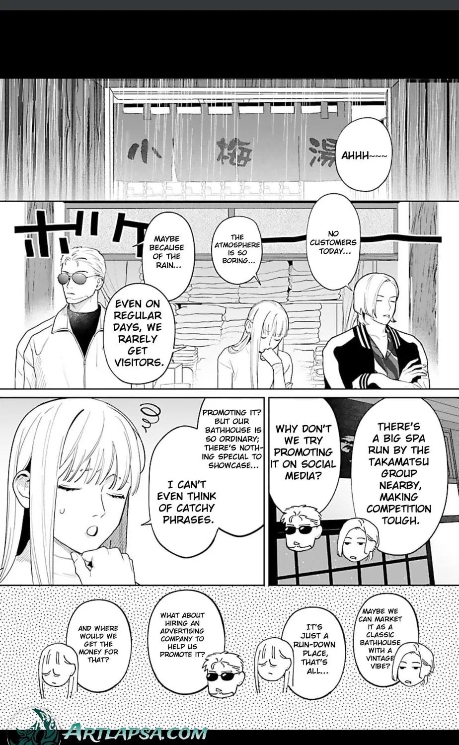 Yakuza ni Ofuro de Hatarakasaretemasu. Chapter 4 page 12 - 