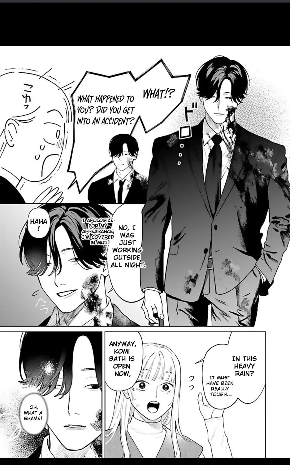 Yakuza ni Ofuro de Hatarakasaretemasu. Chapter 4 page 32 - 