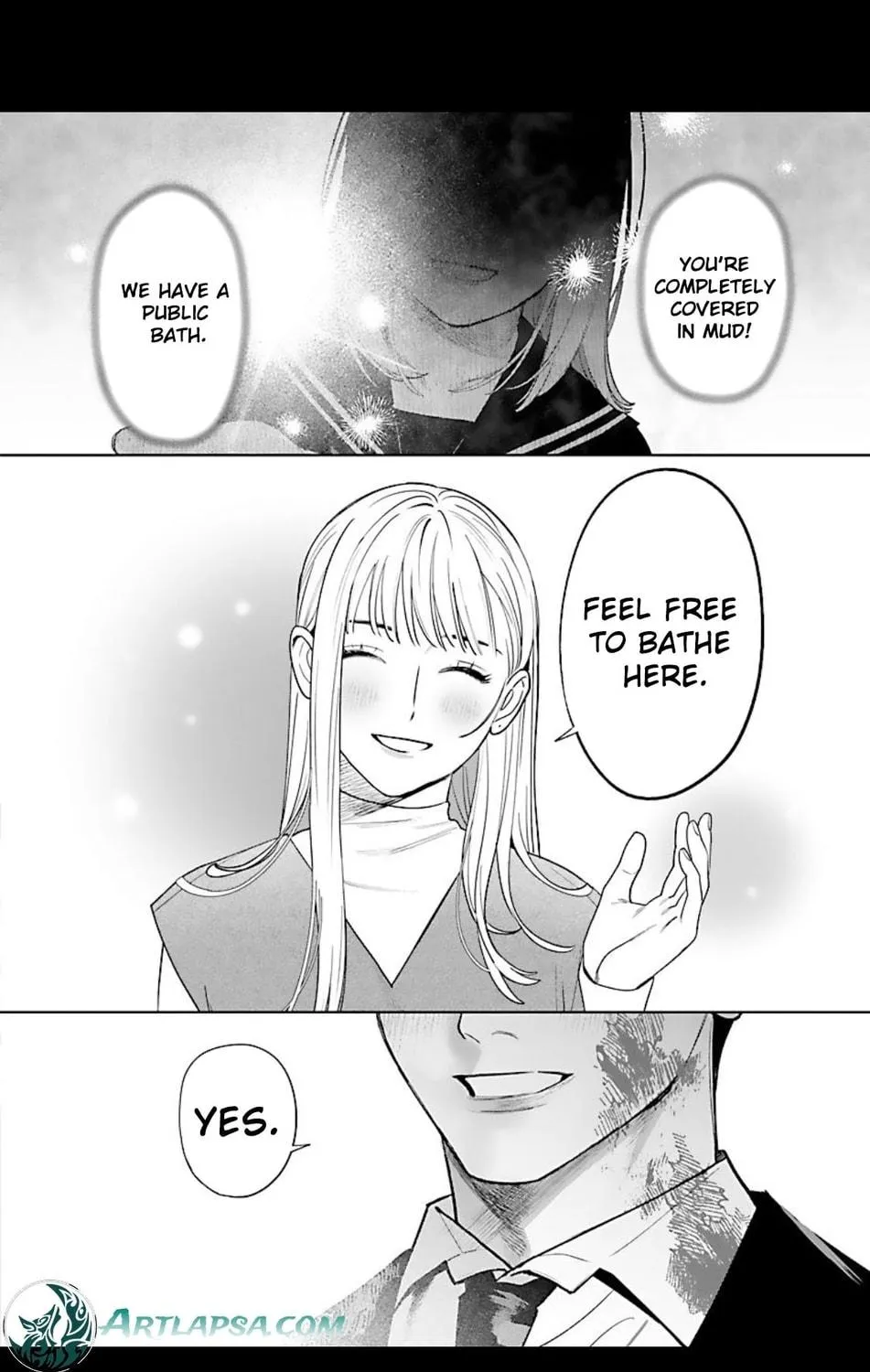 Yakuza ni Ofuro de Hatarakasaretemasu. Chapter 4 page 34 - 