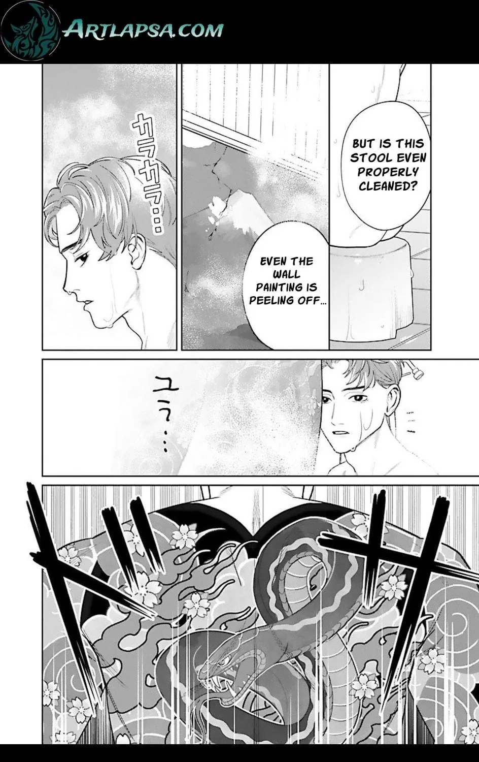 Yakuza ni Ofuro de Hatarakasaretemasu. Chapter 5 page 34 - 