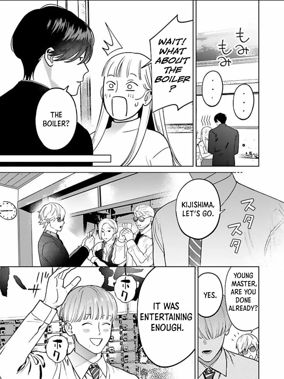 Yakuza ni Ofuro de Hatarakasaretemasu. Chapter 8 page 45 - 