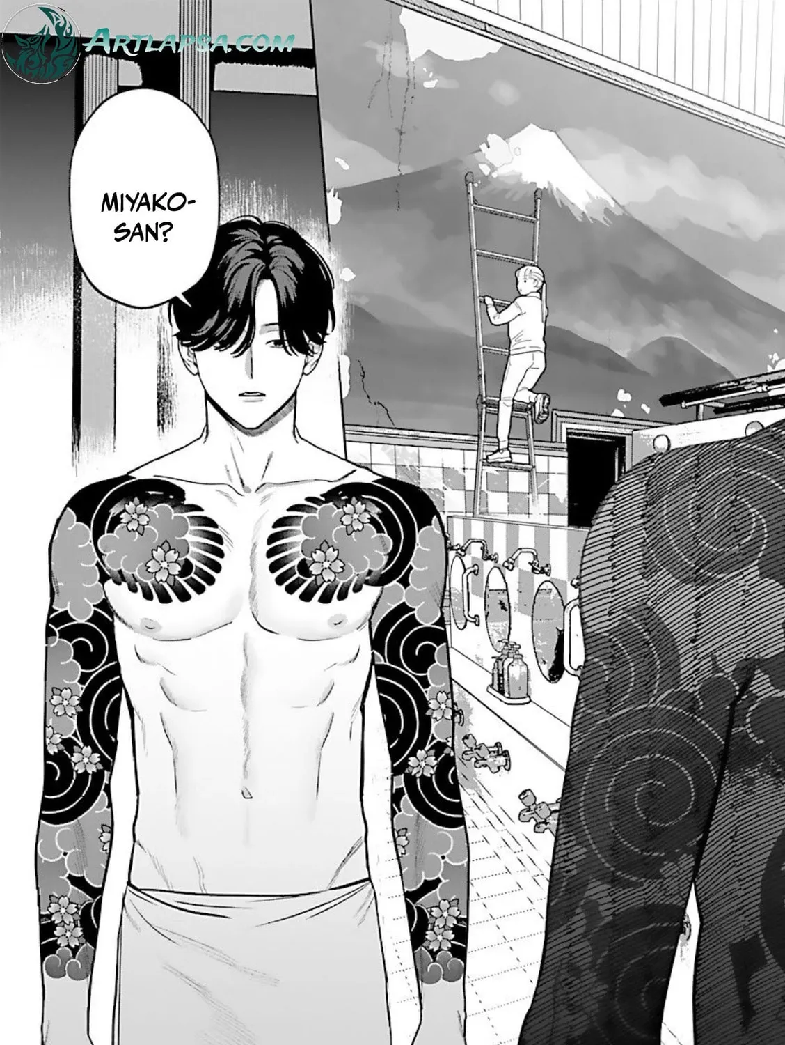 Yakuza ni Ofuro de Hatarakasaretemasu. Chapter 9 page 25 - 