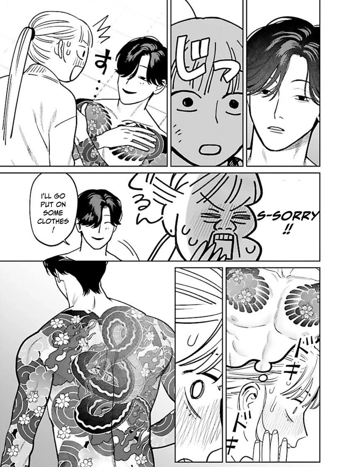 Yakuza ni Ofuro de Hatarakasaretemasu. Chapter 9 page 35 - 
