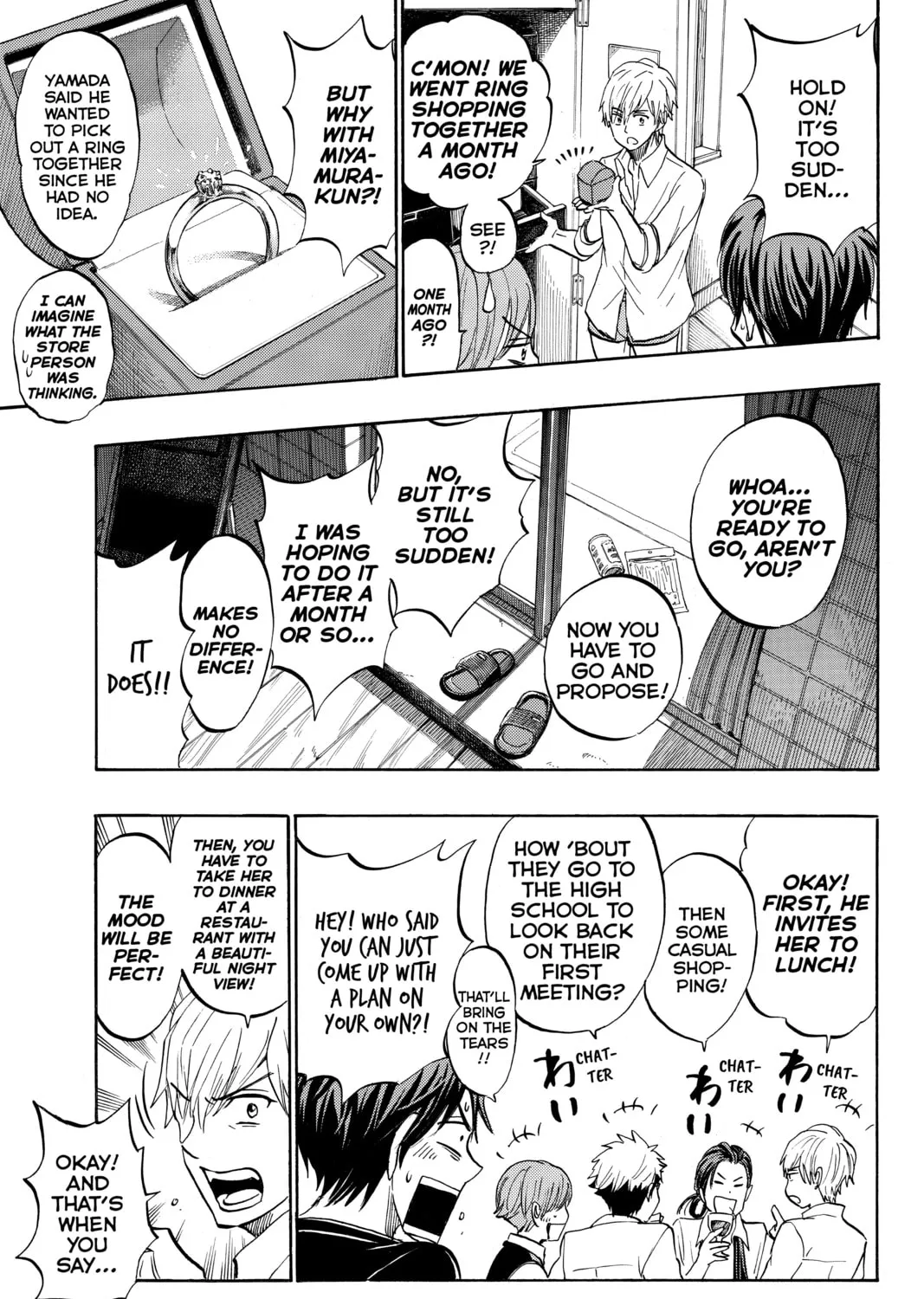 Yamada-kun and the Seven Witches Chapter 242 page 27 - 