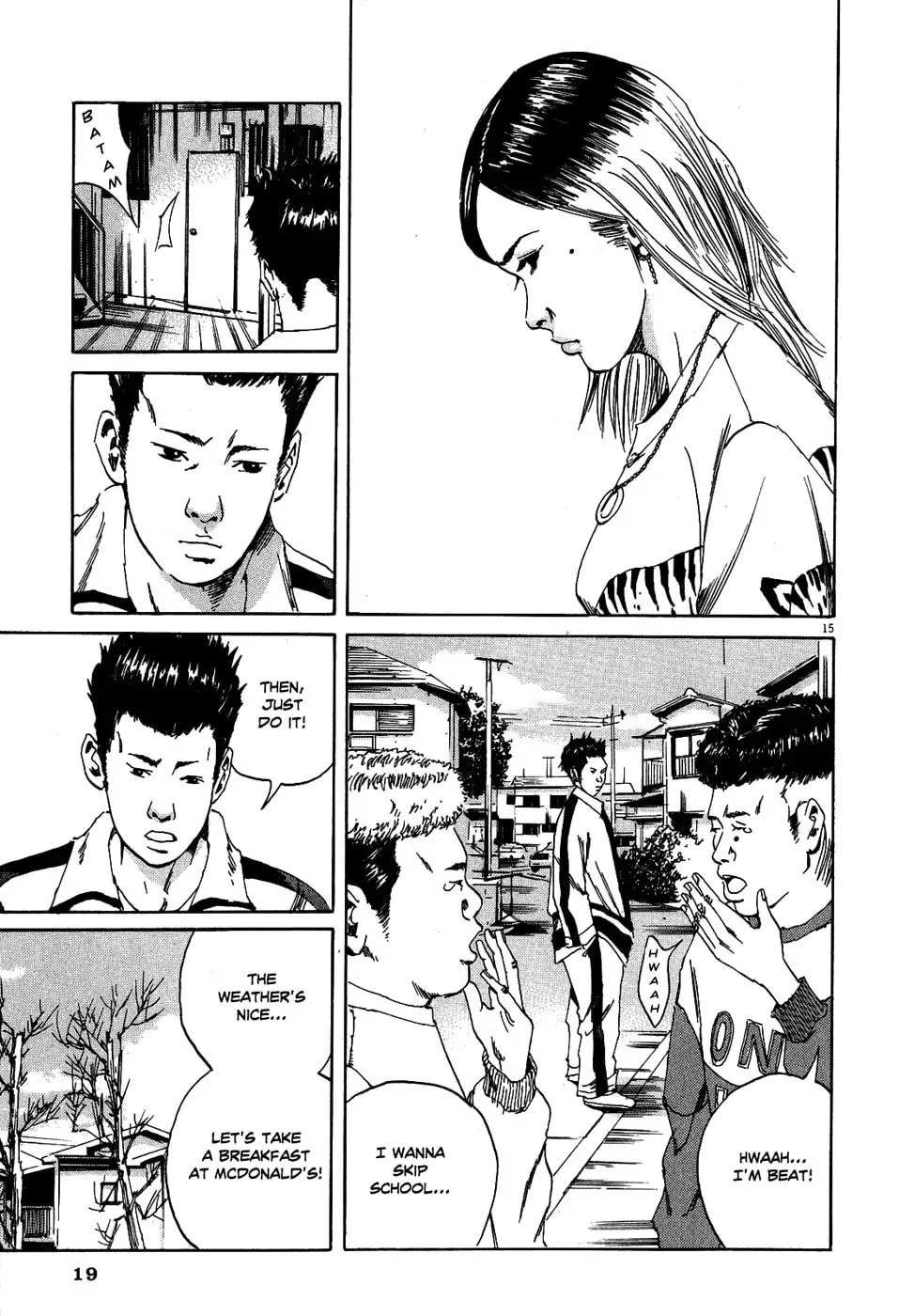 Yamikin Ushijima-kun Chapter 1.3 page 21 - 