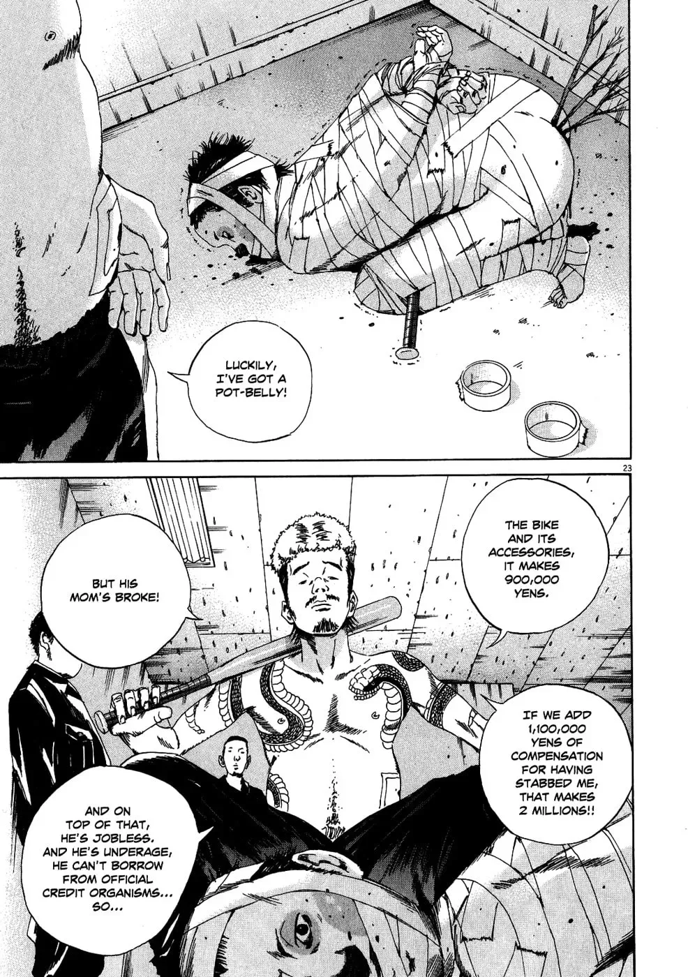 Yamikin Ushijima-kun Chapter 1.3 page 29 - 