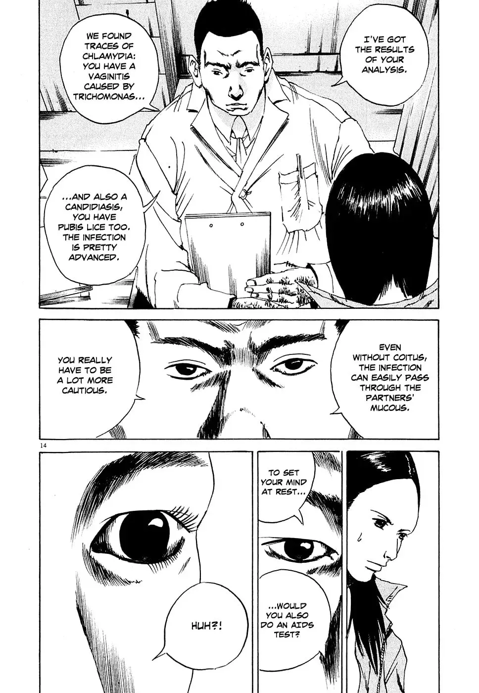 Yamikin Ushijima-kun Chapter 2.1 page 14 - 