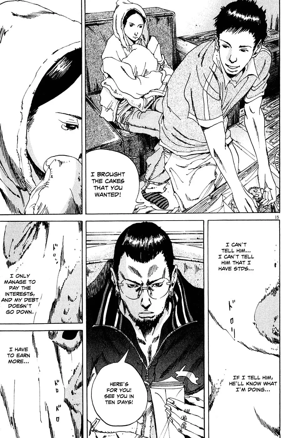 Yamikin Ushijima-kun Chapter 2.1 page 15 - 
