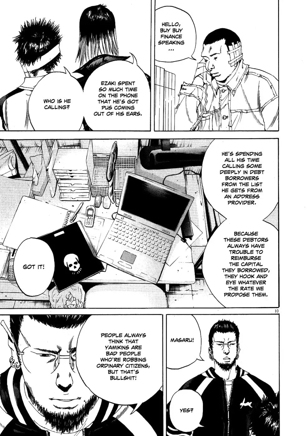 Yamikin Ushijima-kun Chapter 2.3 page 10 - 