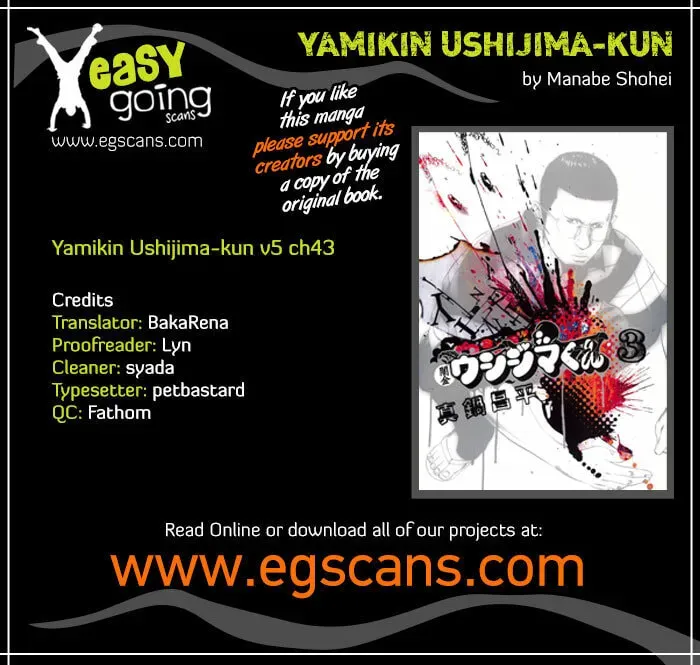 Yamikin Ushijima-kun Chapter 2.7 page 1 - 