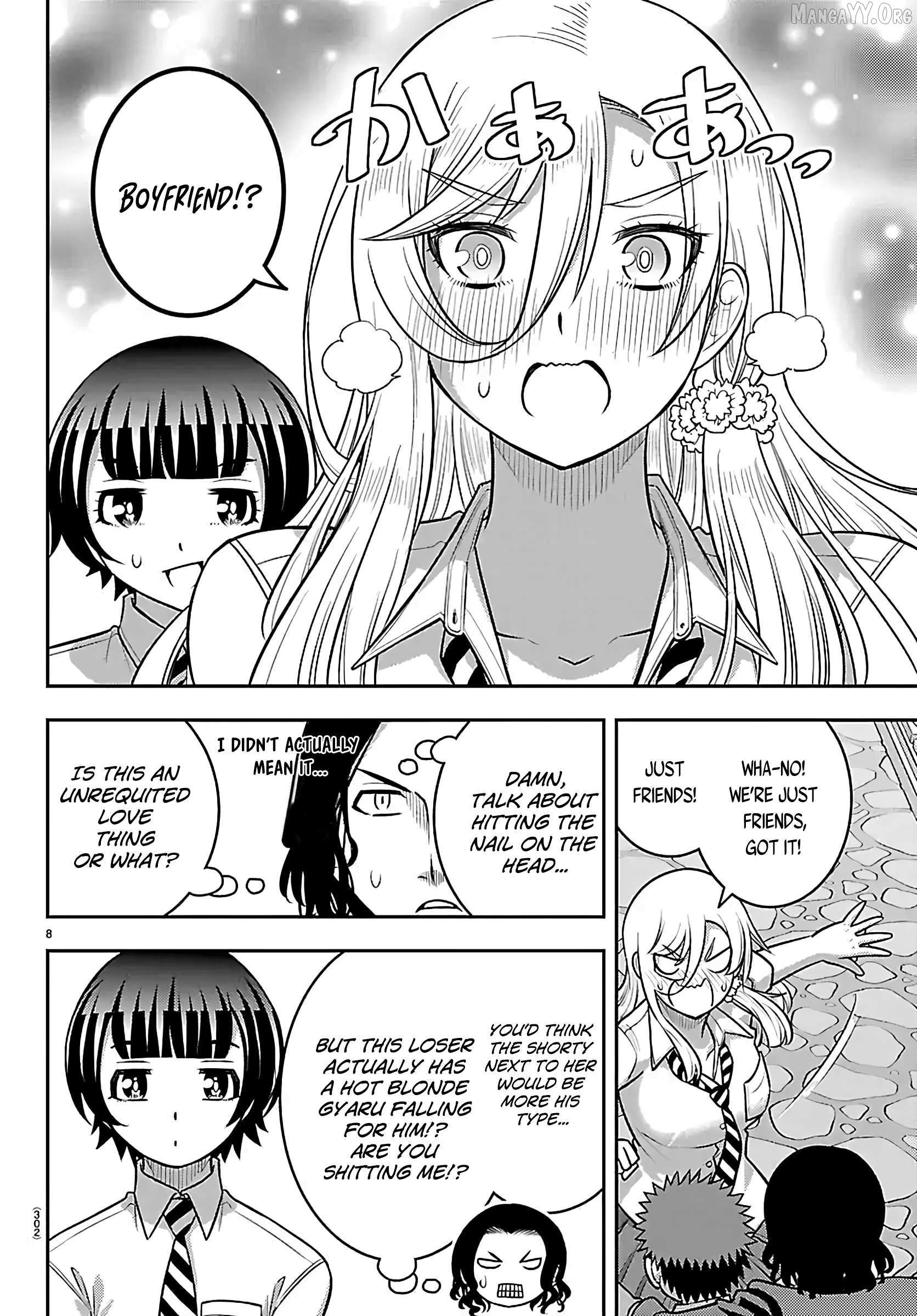 Yankee JK KuzuHana-chan Chapter 268 page 8 - 