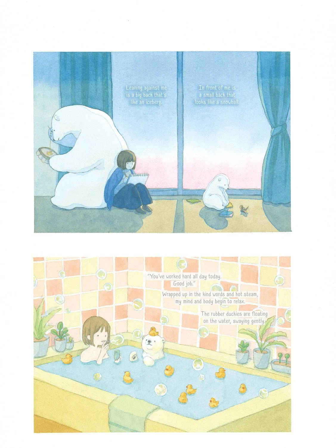 Read Yasashii Shirokuma (Colored) chapter 1 image 4 on Lezhin
