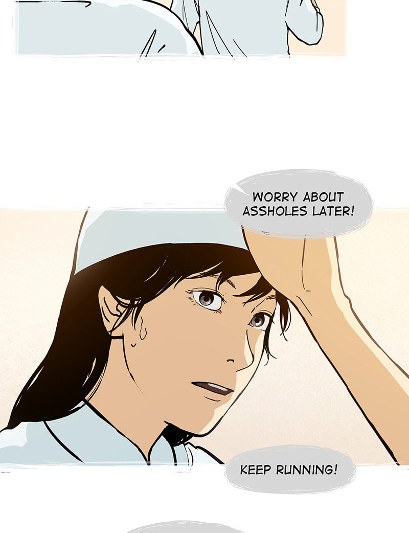 Read Yasashii Shirokuma (Colored) chapter 54 image 31 on Lezhin
