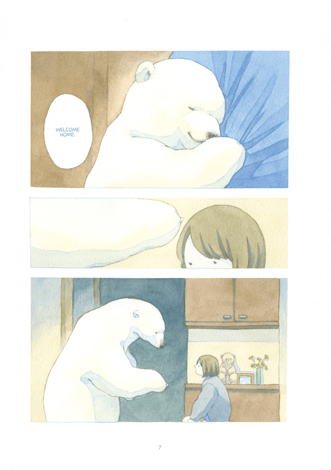 Yasashii Shirokuma Chapter 0 page 9 - 