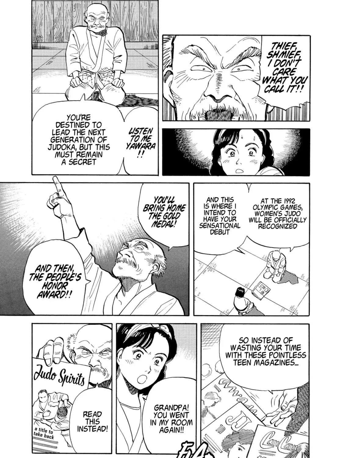 Read Yawara! chapter 1 image 16 on Lezhin