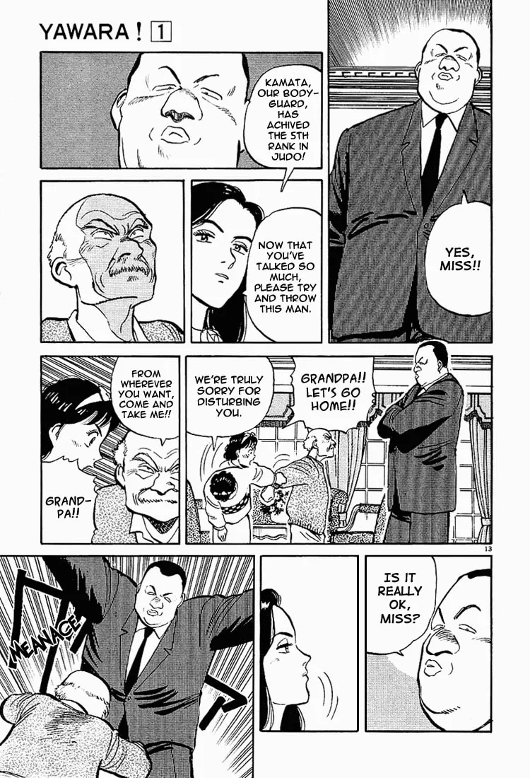 Read Yawara! chapter 3 image 12 on Lezhin