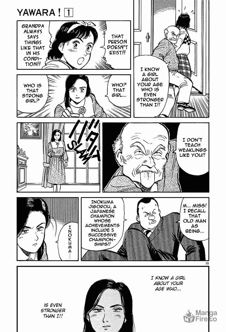 Read Yawara! chapter 3 image 14 on Lezhin