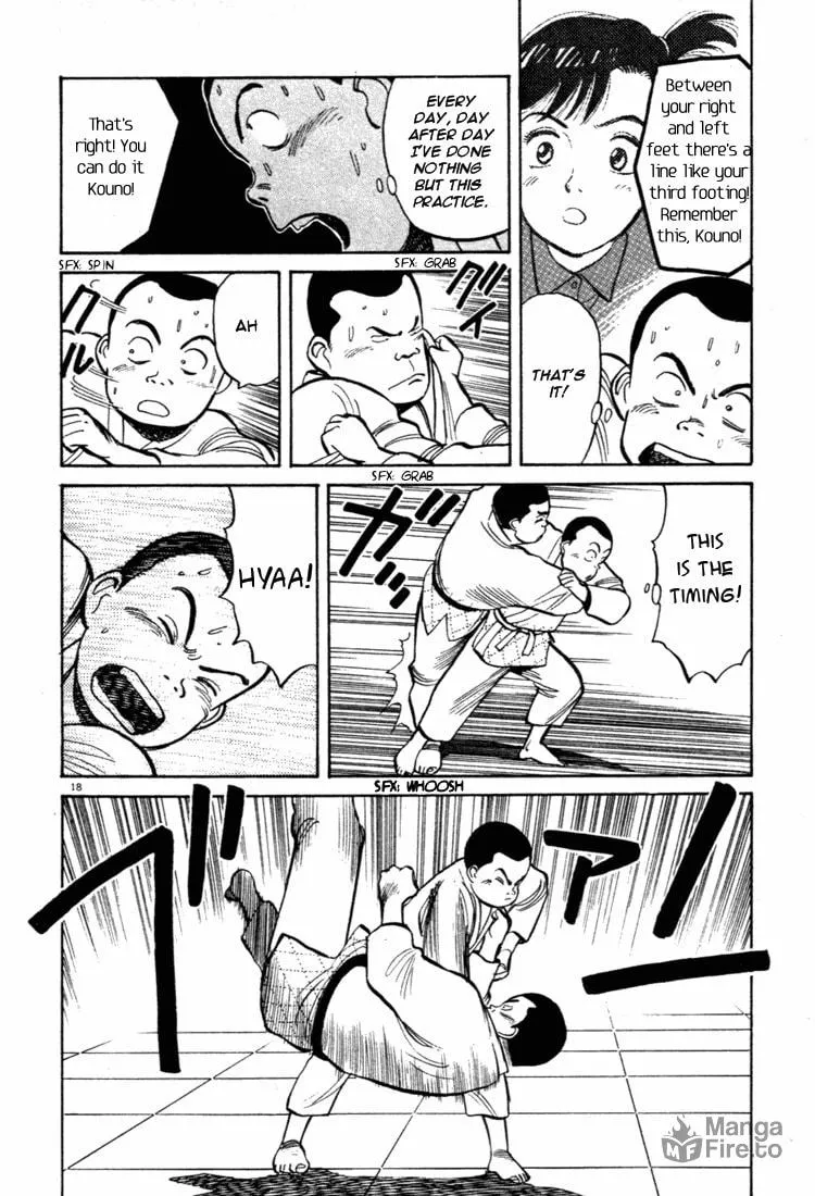 Read Yawara! chapter 38 image 17 on Lezhin
