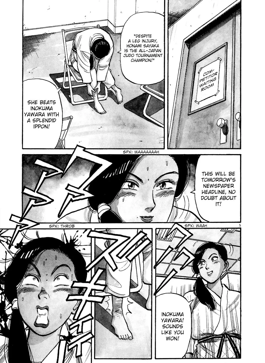 Read Yawara! chapter 83 image 7 on Lezhin