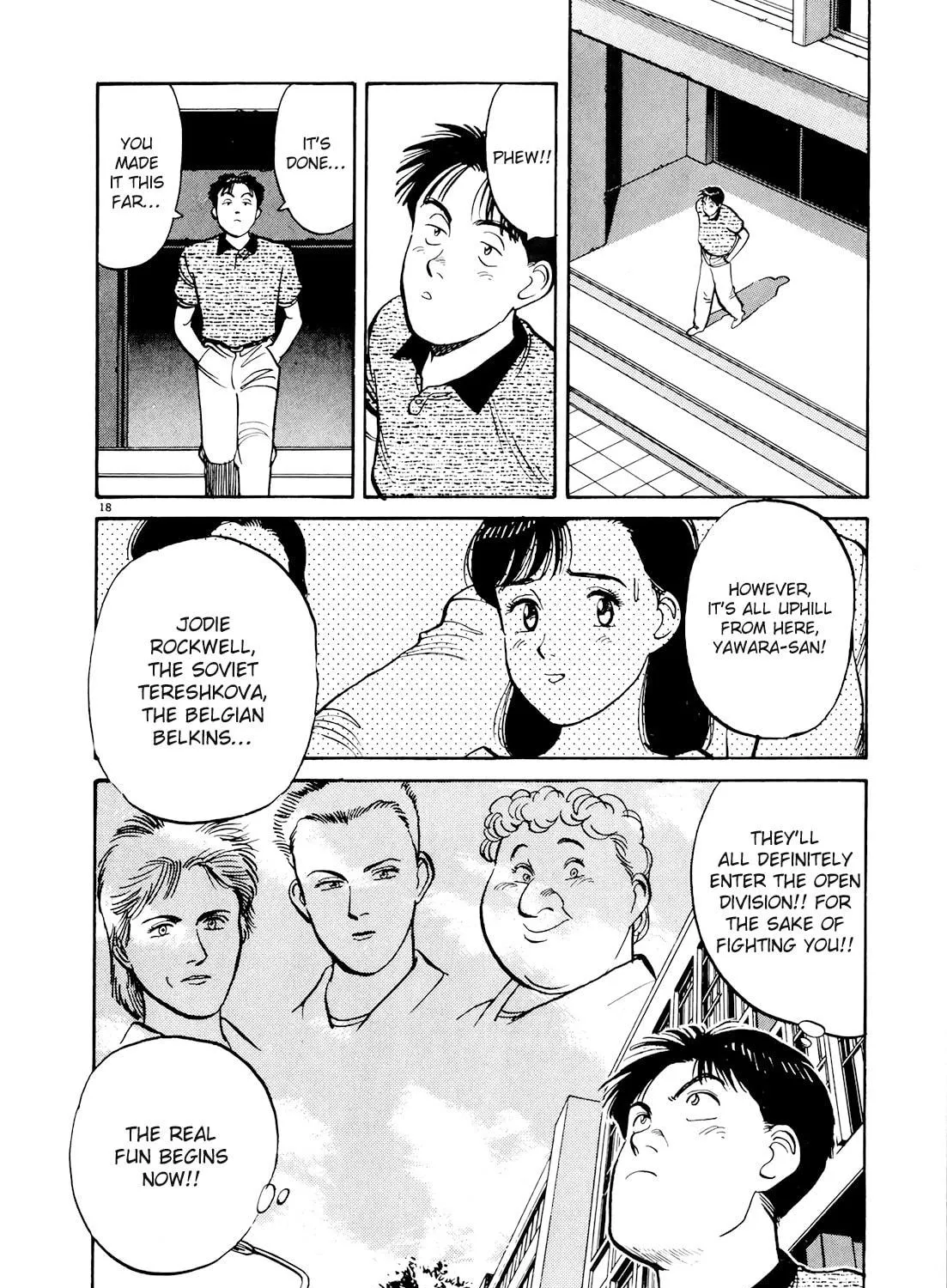 Read Yawara! chapter 84 image 34 on Lezhin