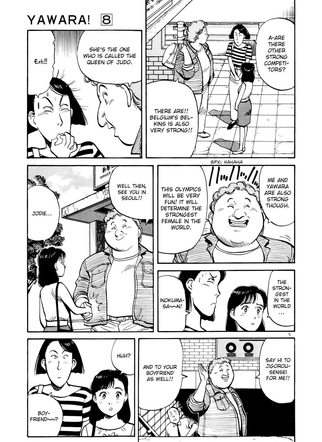 Read Yawara! chapter 87 image 8 on Lezhin