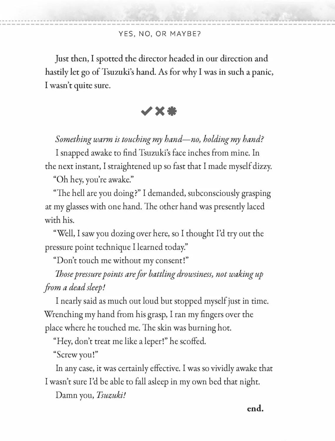 Read Yes, No, Or Maybe chapter 5.5 image 10 on Lezhin