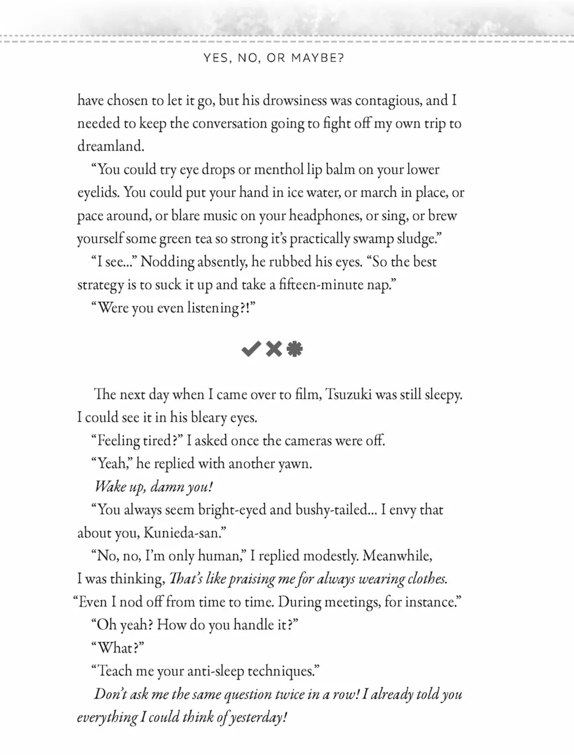 Read Yes, No, Or Maybe chapter 5.5 image 6 on Lezhin
