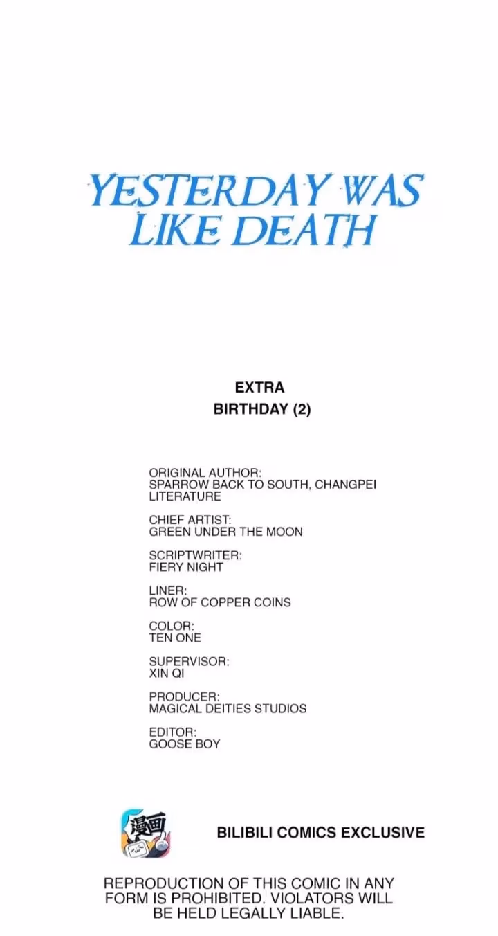 Read Yesterday Was Like Death chapter 86 image 1 on Lezhin