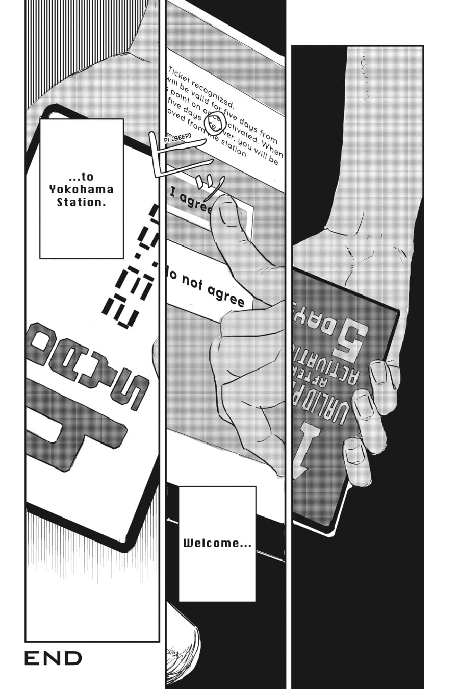 Read Yokohama Station SF chapter 1 image 32 on Lezhin