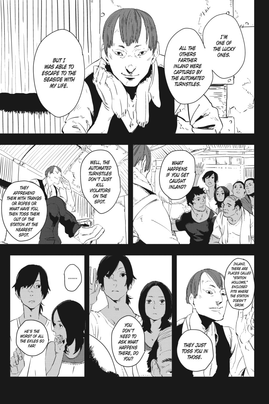 Read Yokohama Station SF chapter 1 image 7 on Lezhin