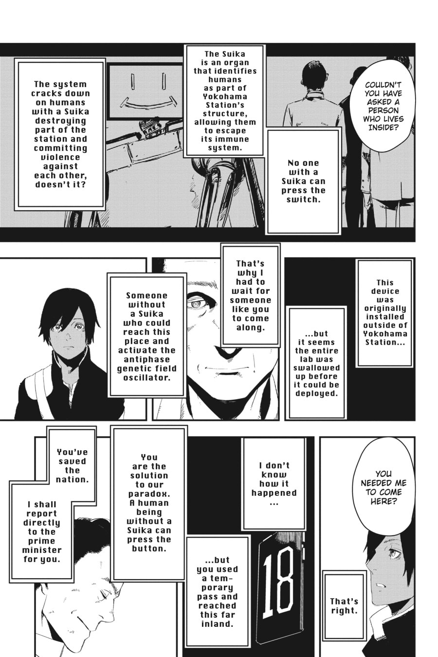 Read Yokohama Station SF chapter 13 image 29 on Lezhin