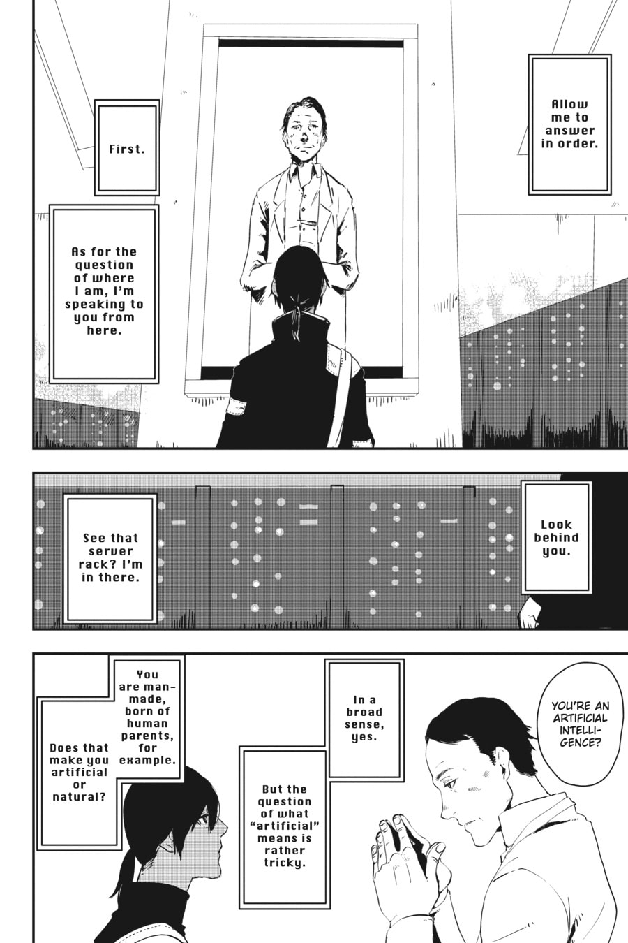 Read Yokohama Station SF chapter 13 image 8 on Lezhin