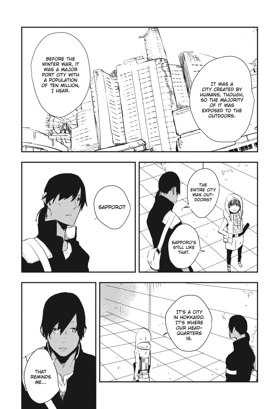 Read Yokohama Station SF chapter 3 image 28 on Lezhin