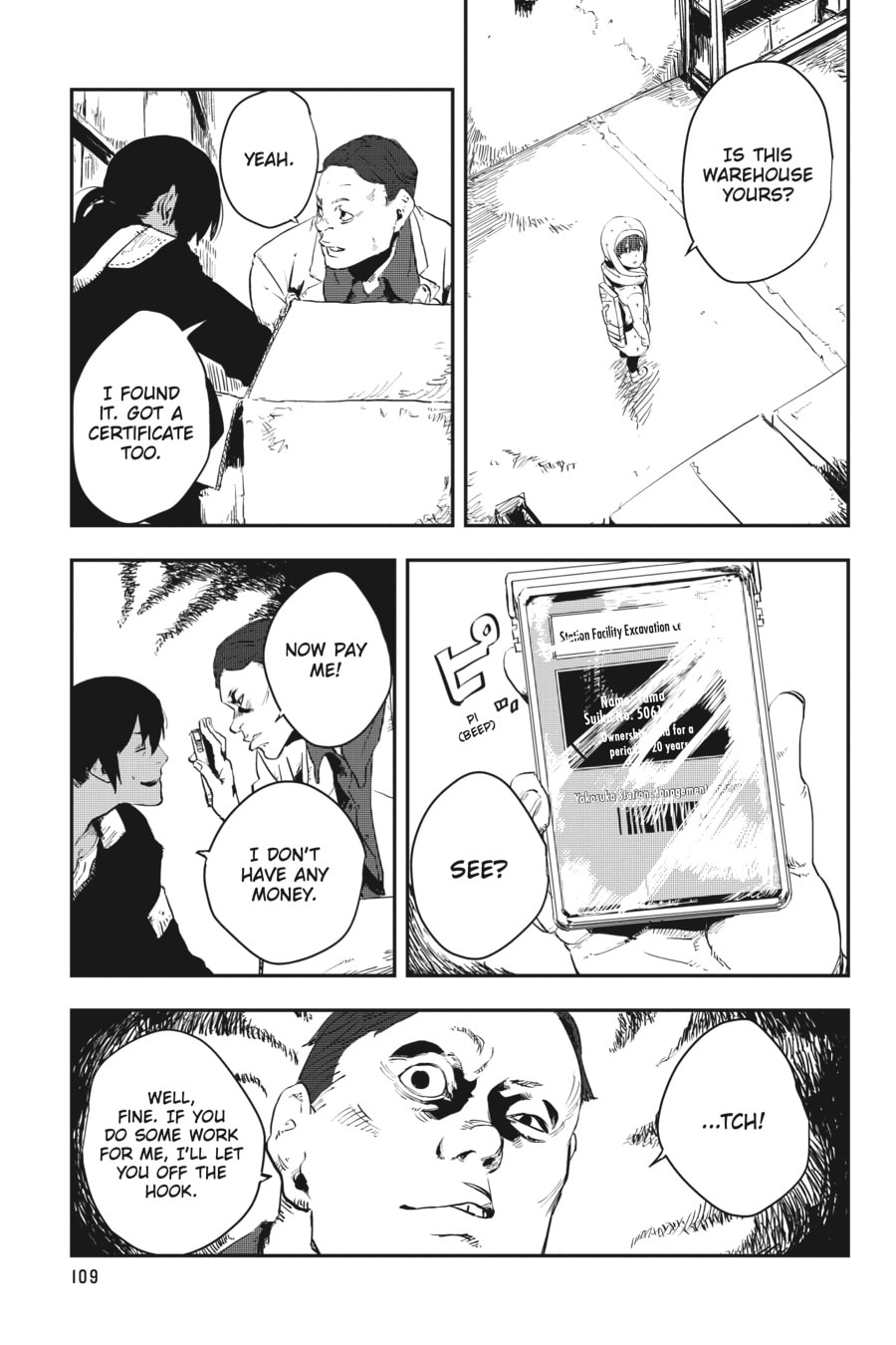 Read Yokohama Station SF chapter 4 image 6 on Lezhin