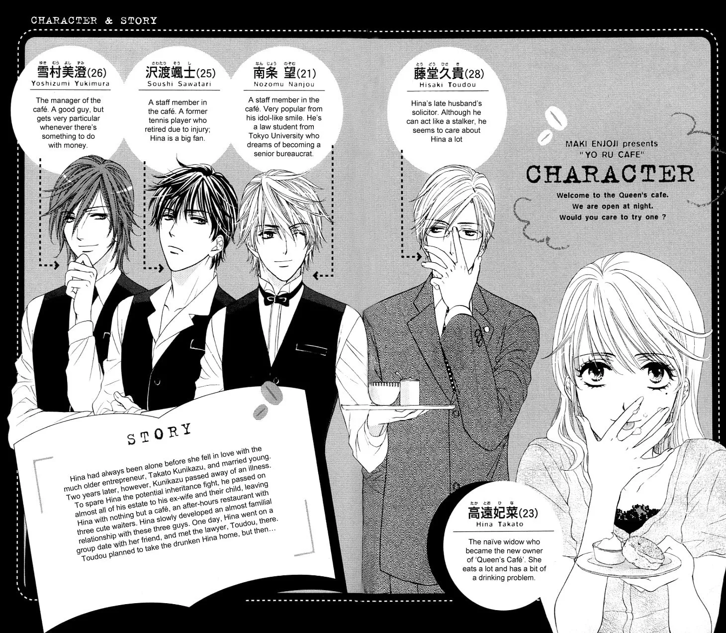 Read Yoru Café. chapter 6 image 6 on Lezhin